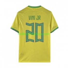 Brasilien Vinicius Junior 20 Hjemme trøje World Cup 2022 S/S